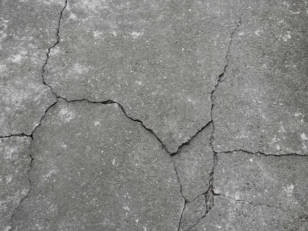Ground Up Foundation Repair, Waterproofing and Concrete Leveling inspecting spiderweb cracks in concrete.
